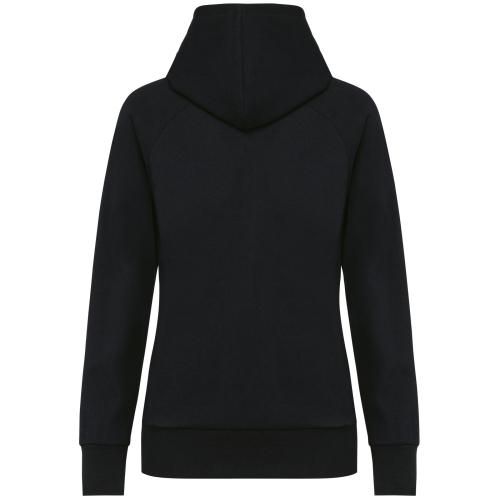 Ladies' zipped hoodie