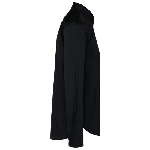 Men's long-sleeved poplin shirt