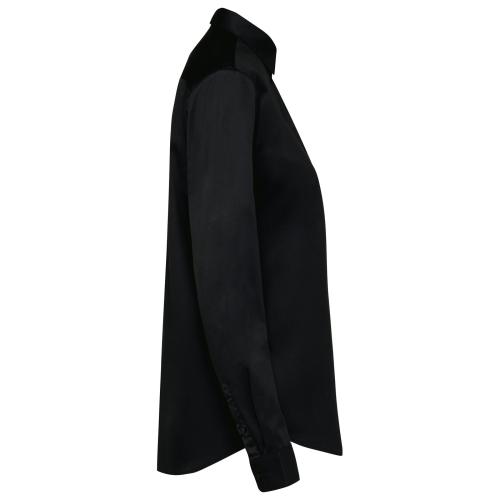 Ladies' long-sleeved twill shirt