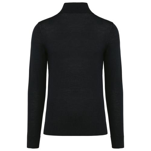 Men's roll-neck merino jumper