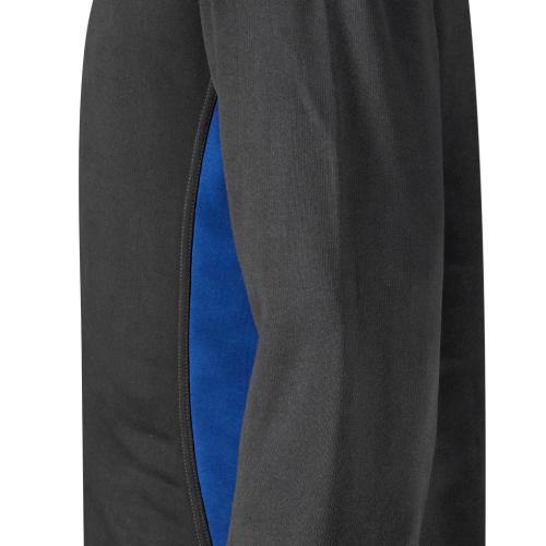 Unisex zipped neck sweatshirt