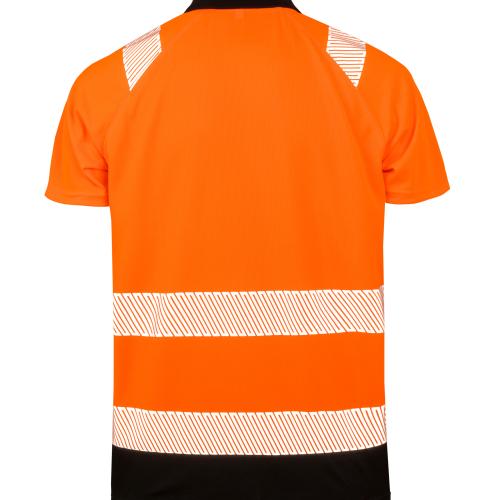 Recycled safety polo shirt