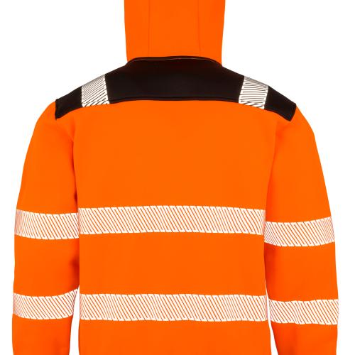 Sweat-shirt à capuche de sécurité recyclé