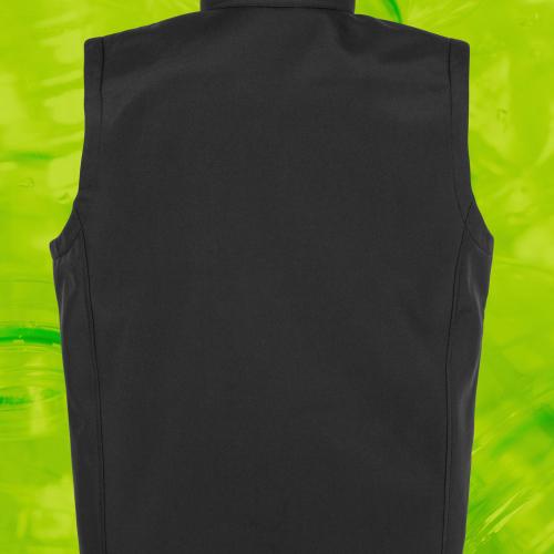 Bodywarmer softshell homme recyclé