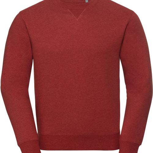 Authentic crew neck melange sweatshirt