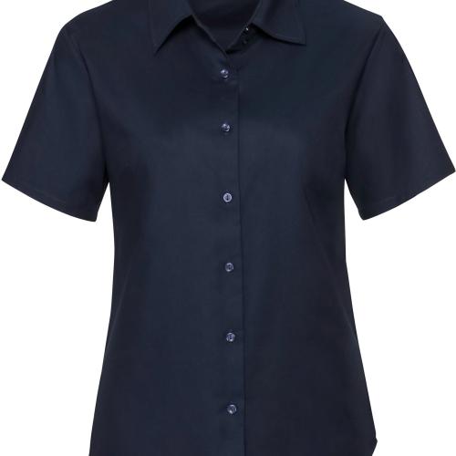 Short-Sleeved Ladies' Oxford Shirt