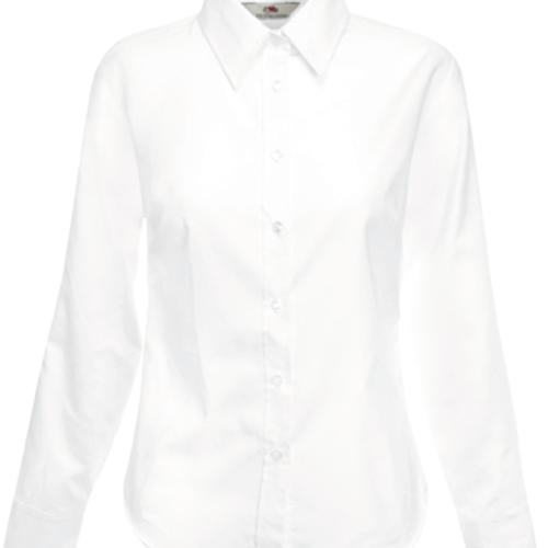 Ladies' Long-Sleeved Oxford Shirt (65-002-0)