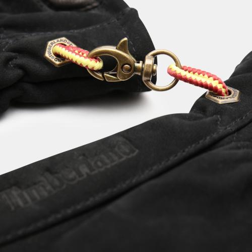 Nubuck glove with touch tips