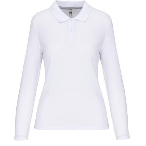 Polo manches longues femme