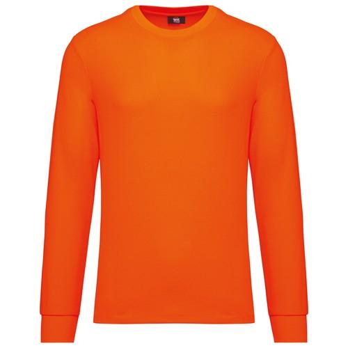 T-shirt unisexe écoresponsable manches longues coton/polyester