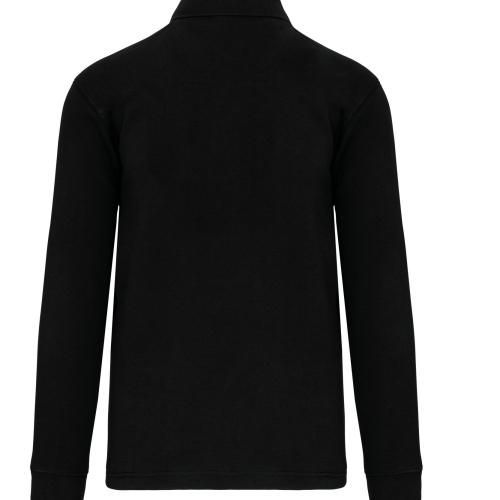 Polo neck sweatshirt