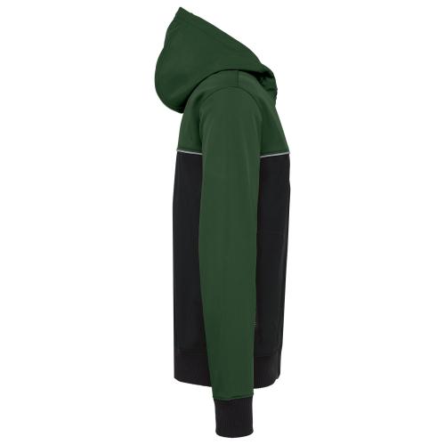 Two-tone 3 layers softshell blouson