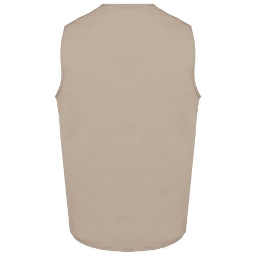 Gilet polycoton multipoches unisexe