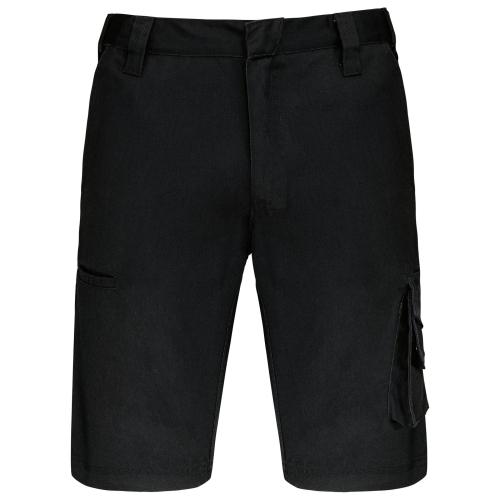 Multi pocket workwear Bermuda shorts