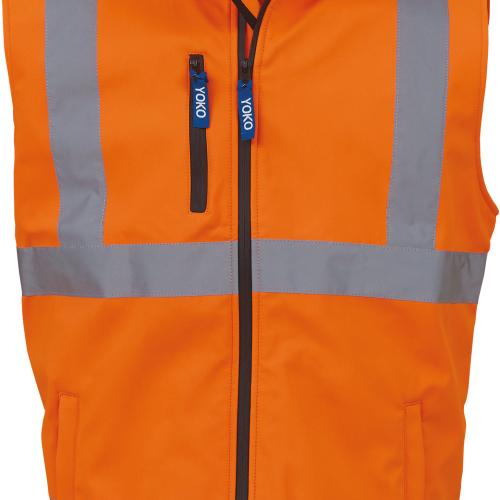 Hi-Vis Softshell Gilet