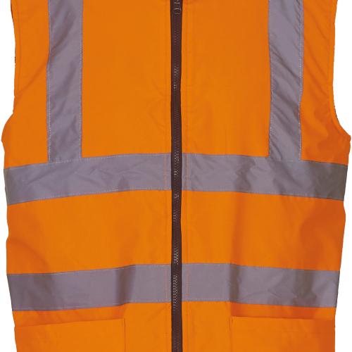 Hi-Vis Reversible Fleece Bodywarmer