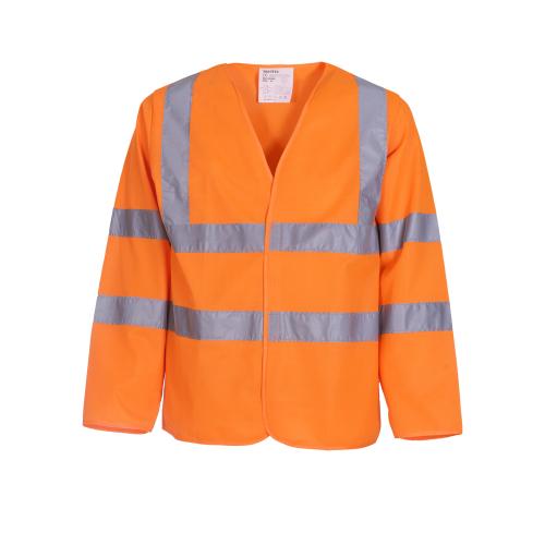 Long-sleeved Hi-vis vest