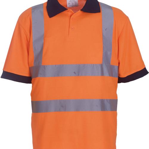 High Visibility Short Sleeve Polo Shirt