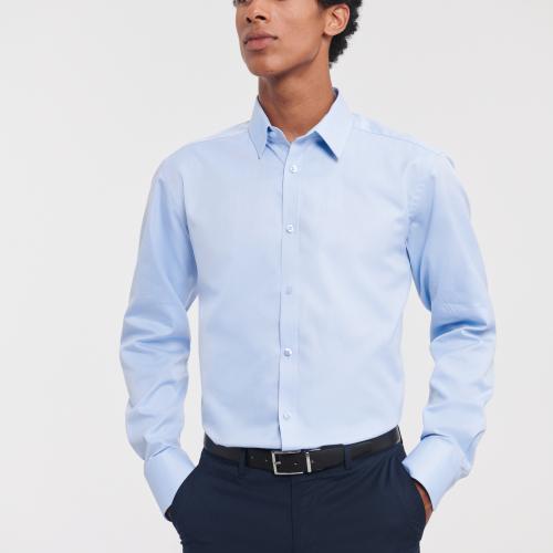 Chemise homme manche longues à chevrons