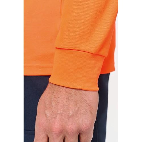 T-shirt unisexe écoresponsable manches longues coton/polyester