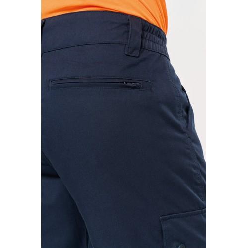 Pantalon cargo unisexe avec bas élastiqué et bande réfléchissante
