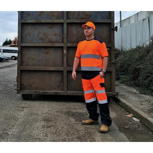 Two-tone Hi-Vis t-shirt