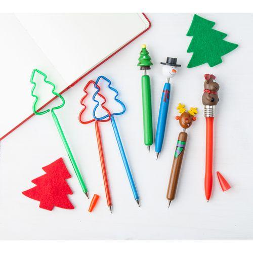 Göte stylo à bille avec animal, sapin de Noël