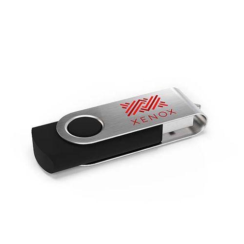 Clé USB Twister (Noir), 2 GB Basic