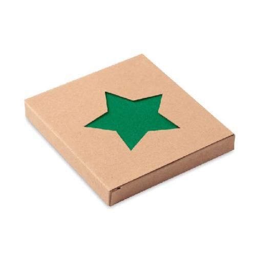 RPET 4 felt coaster set STARGUARD
