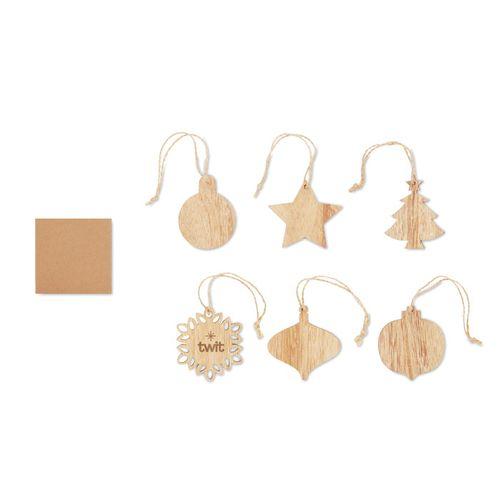 Décorations de Noël en bois CHRISET