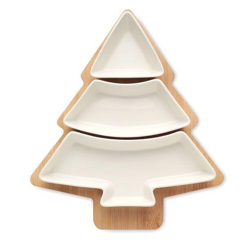 Christmas tree serving tray VIRAM