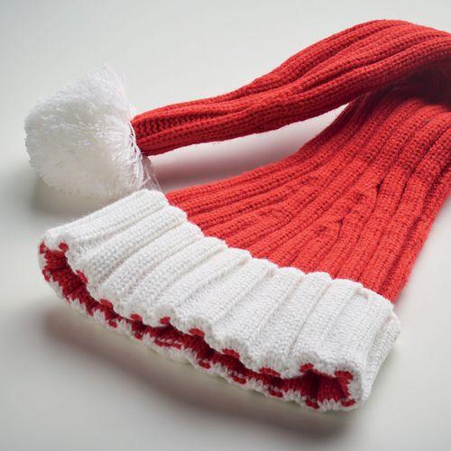 Long Christmas knitted beanie ORION