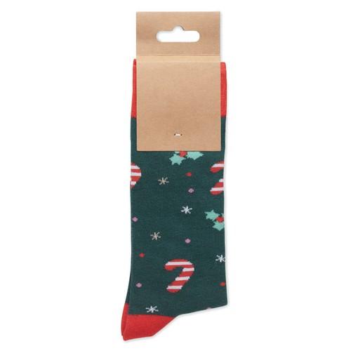 SOC LARGE Pair of Christmas socks L