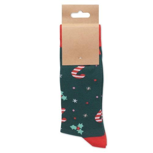 SOC LARGE Pair of Christmas socks L