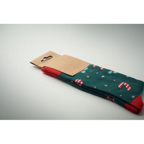 SOC LARGE Pair of Christmas socks L