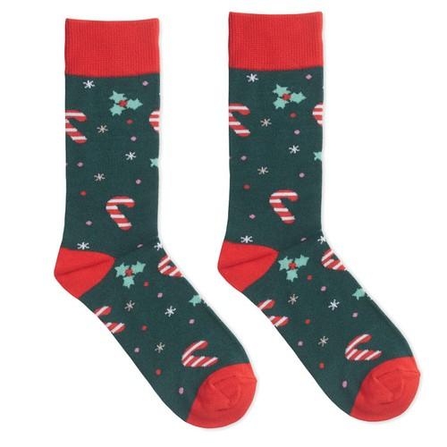 SOC LARGE Pair of Christmas socks L