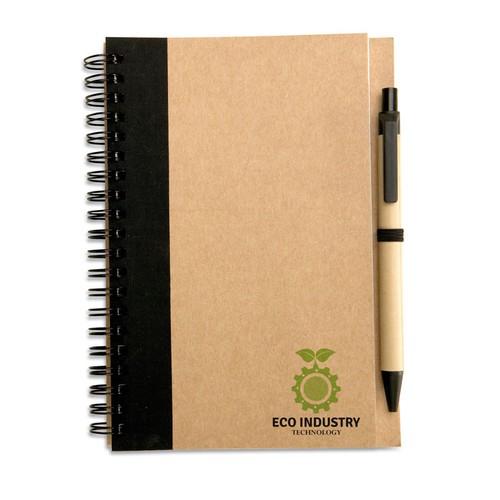 SONORA PLUS B6 recycled notebook with pen