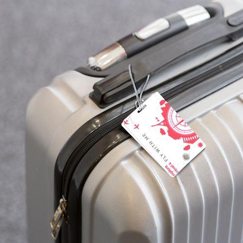Étiquette à bagage