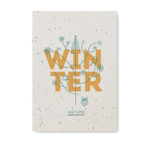 Carnet A5 couv. papier semence SEED BOOK