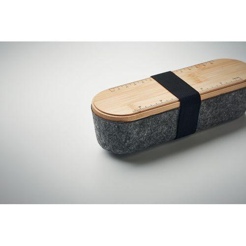 Trousse  en feutre RPET MILE