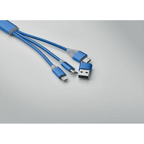 Câble de charge 4 en 1 type C BLUE
