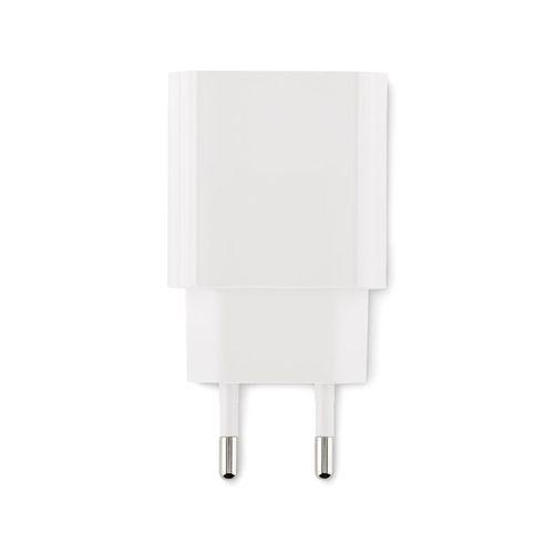 Chargeur USB 20W 2 ports, prise EU PLUGME