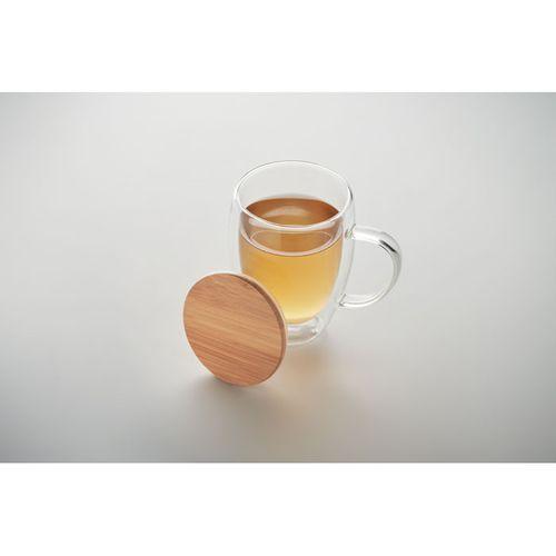 Mug en verre double paroi 300ml TIRAL