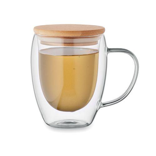 Mug en verre double paroi 300ml TIRAL