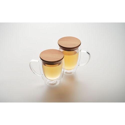 Mug en verre double paroi 300ml TIRAL