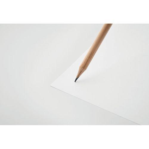 Natural pencil with eraser STOMP SHARP