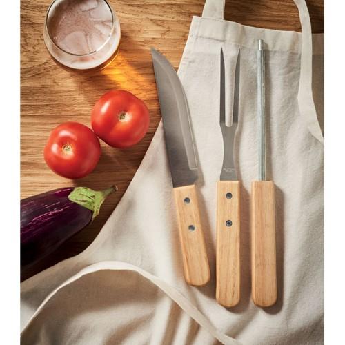 Ustensiles BBQ en acier inox. TOOLDERA