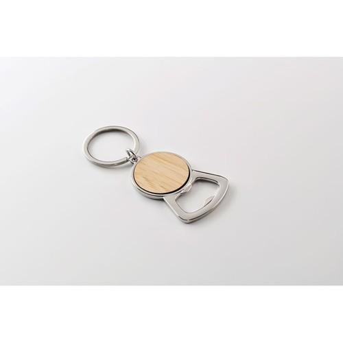 Recycled aluminium key ring KEYPOP