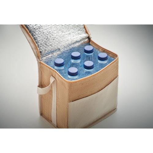 Sac isotherme toile et jute 3L LONA
