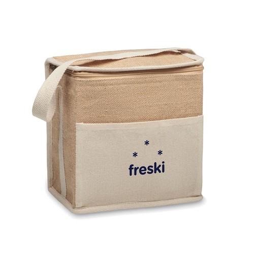 Sac isotherme toile et jute 3L LONA